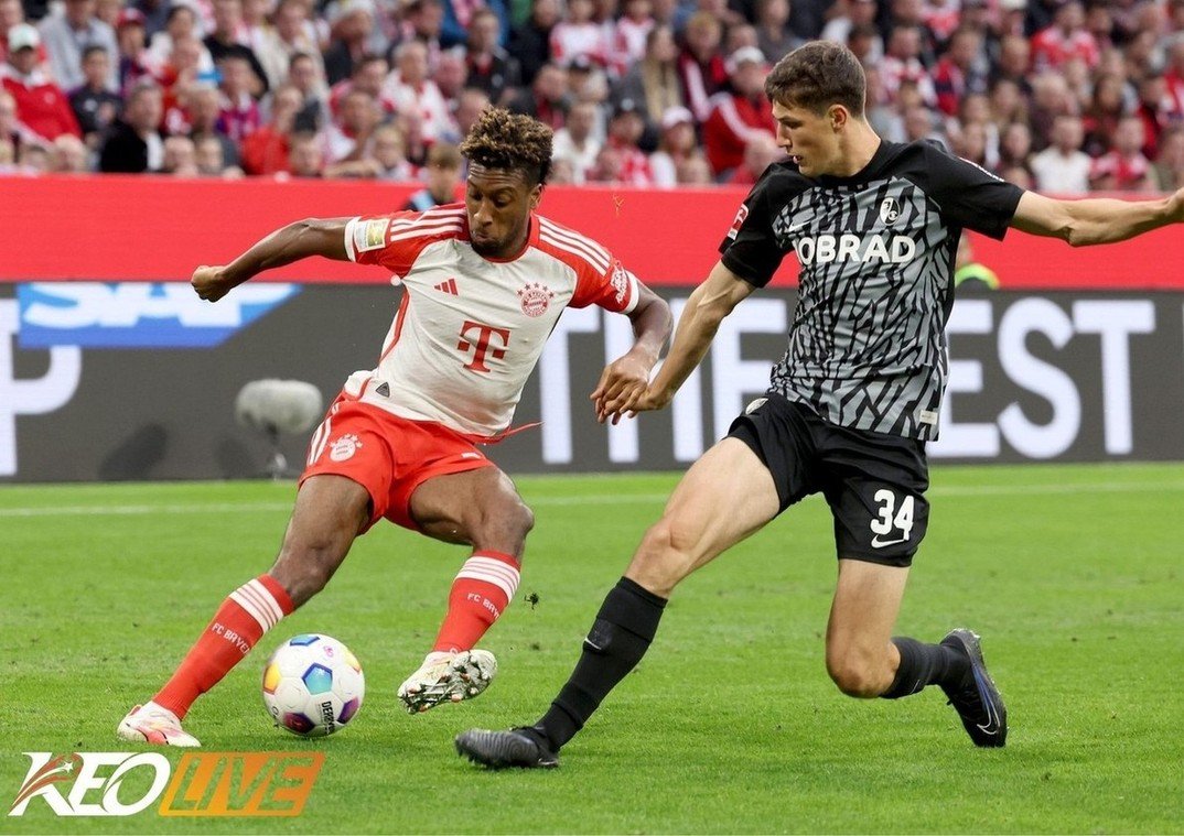 Lần gặp nhau gần nhất giữa Bayern Munich vs Freiburg | Keolive