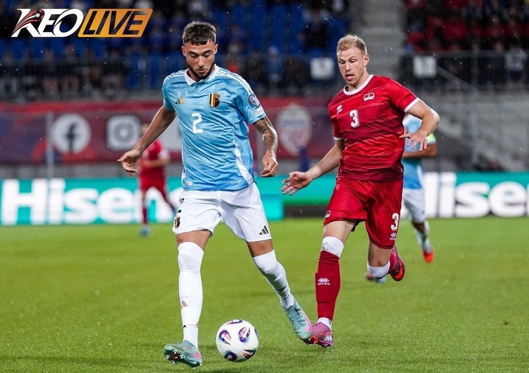 Lần chạm mặt gần nhất giữa Bỉ vs Liechtenstein | Keolive