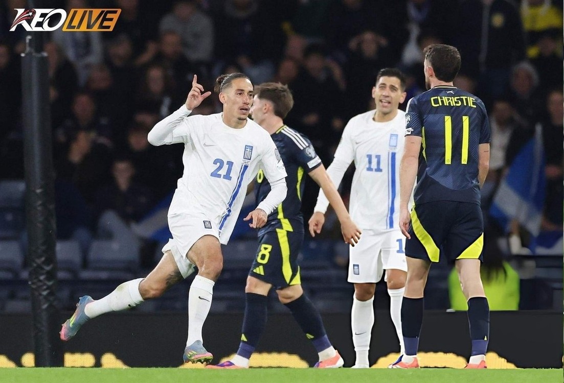 Lần gặp nhau gần nhất giữa Hy Lạp vs Scotland | Keolive