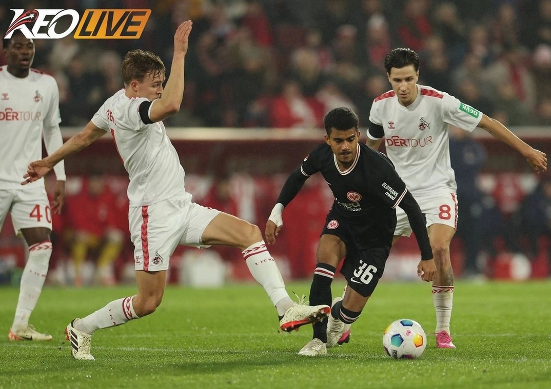 Lần gặp nhau gần nhất giữa Köln vs Eintracht Frankfurt | Keolive