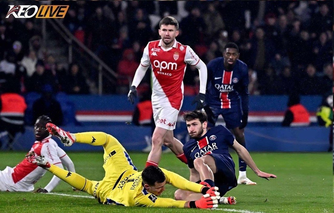 Lần gặp nhau gần nhất giữa Monaco vs PSG | Keolive
