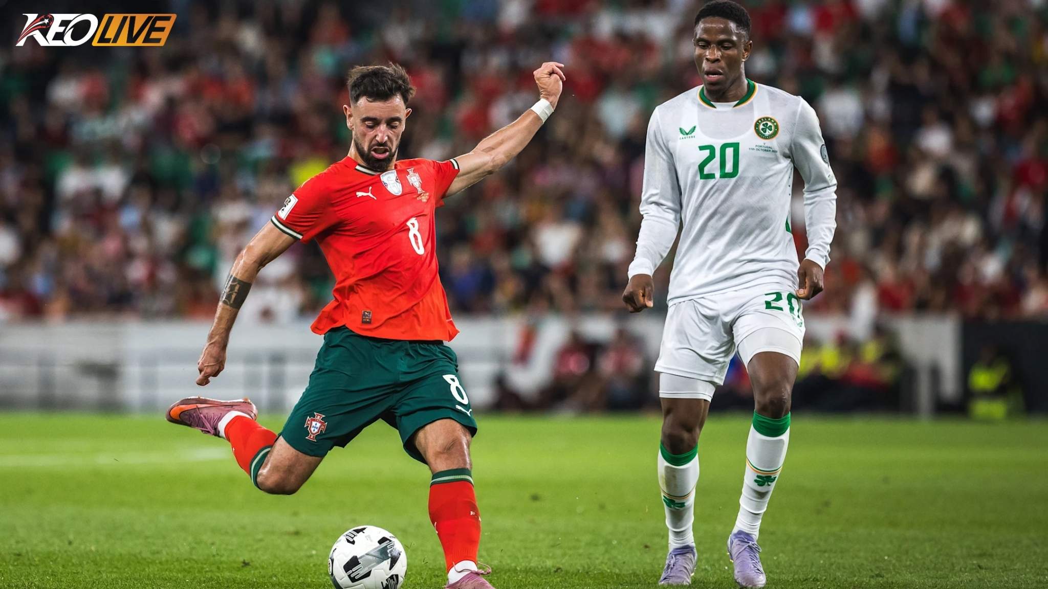 Lần gặp nhau gần nhất Ireland vs Bồ Đào Nha | Keolive