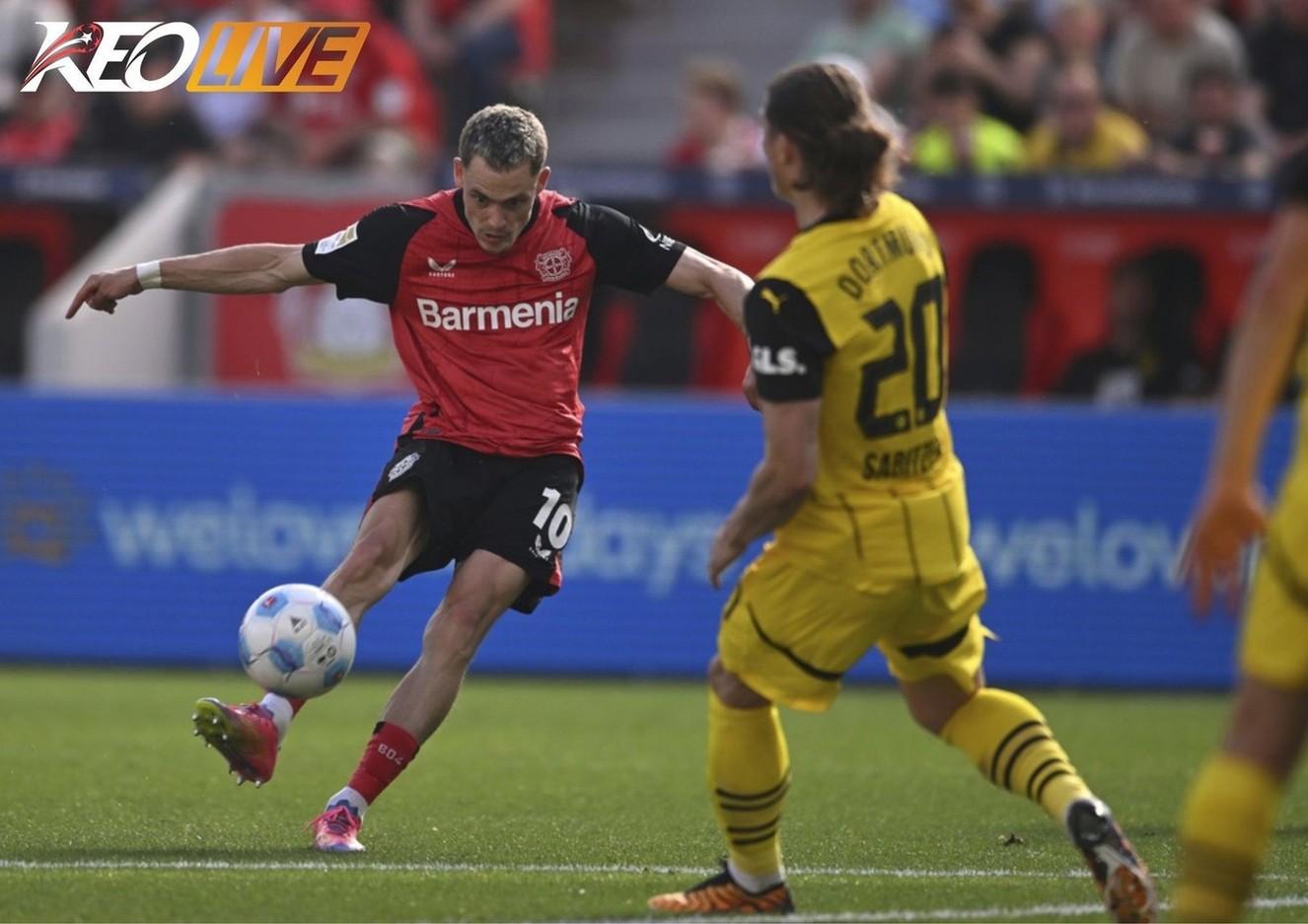 Lần gặp nhau gần nhất giữa Leverkusen vs Dortmund | Keolive