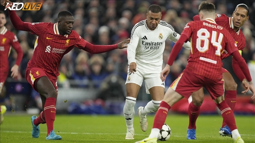 Lần gặp nhau gần nhất Liverpool vs Real Madrid | Keolive