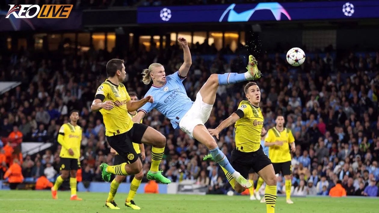 Lần gặp nhau gần nhất Manchester City vs Borussia Dortmund | Keolive