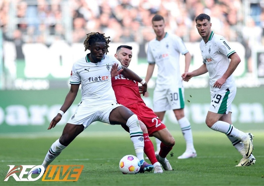 Lần chạm mặt gần nhất giữa M'Gladbach vs 1. FC Köln | Keolive