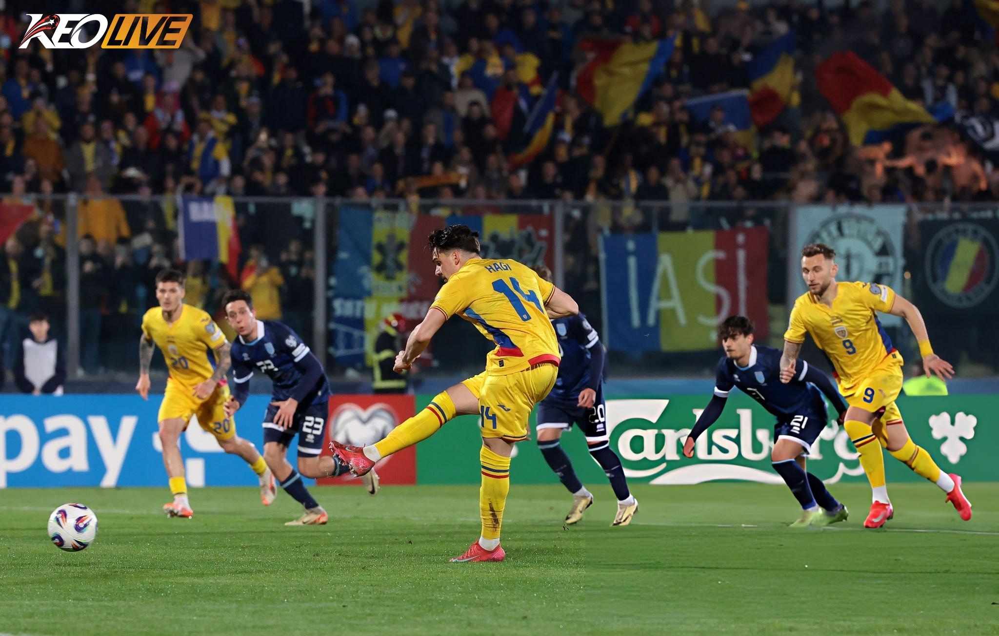 Lần gặp nhau gần nhất Romania vs San Marino | Keolive