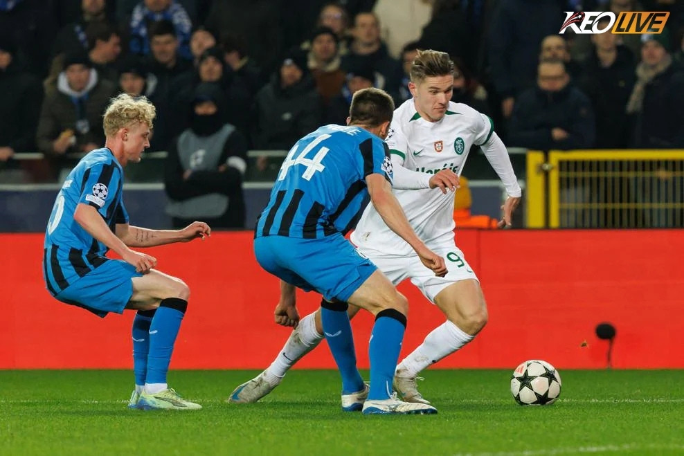 Lần gặp nhau gần nhất Sporting CP vs Club Brugge | Keolive