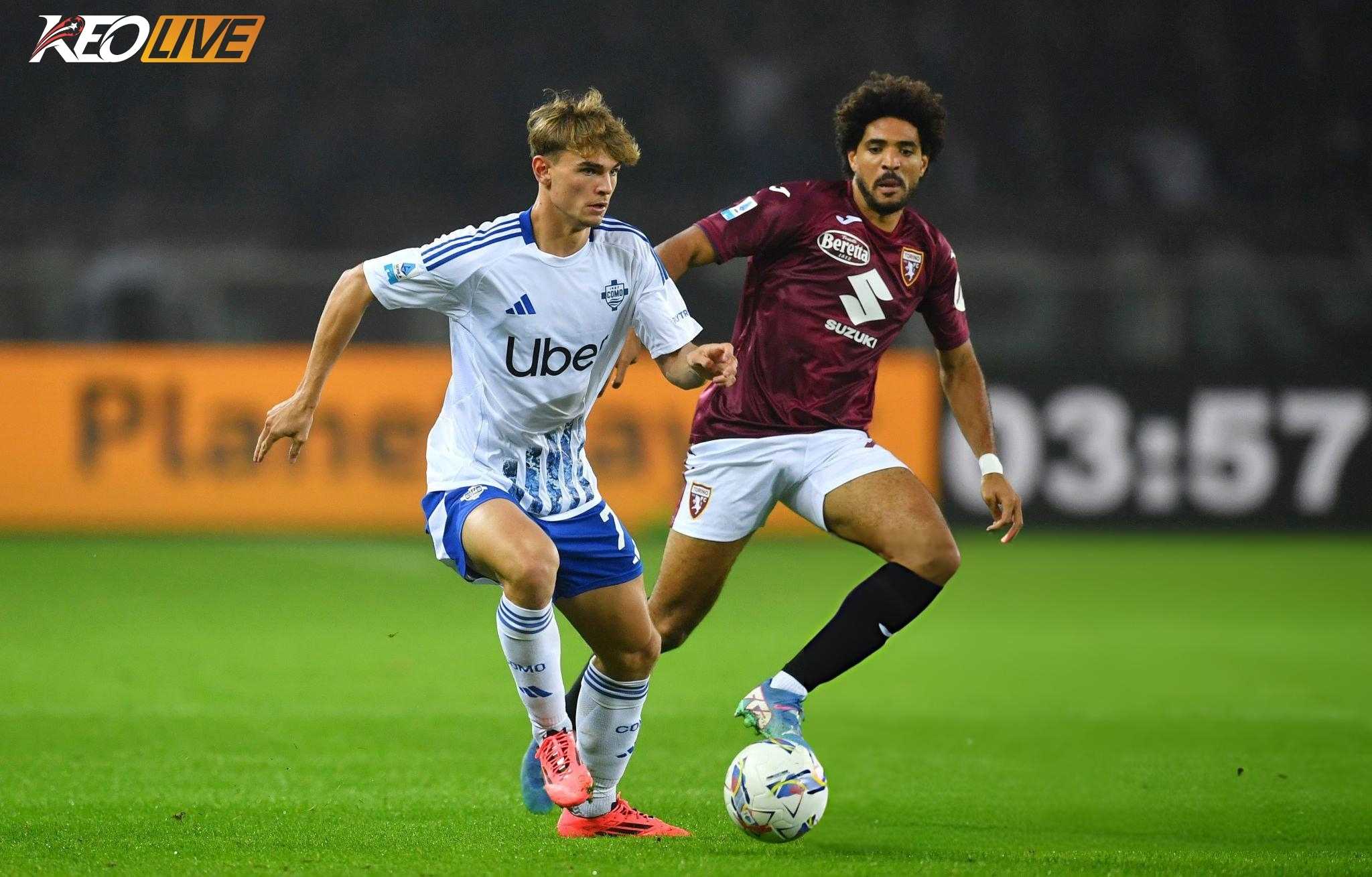 Lần gặp nhau gần nhất Torino vs Como | Keolive