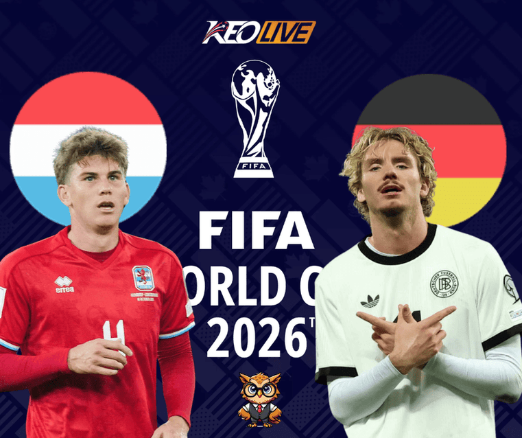 Luxembourg vs Đức | Keolive