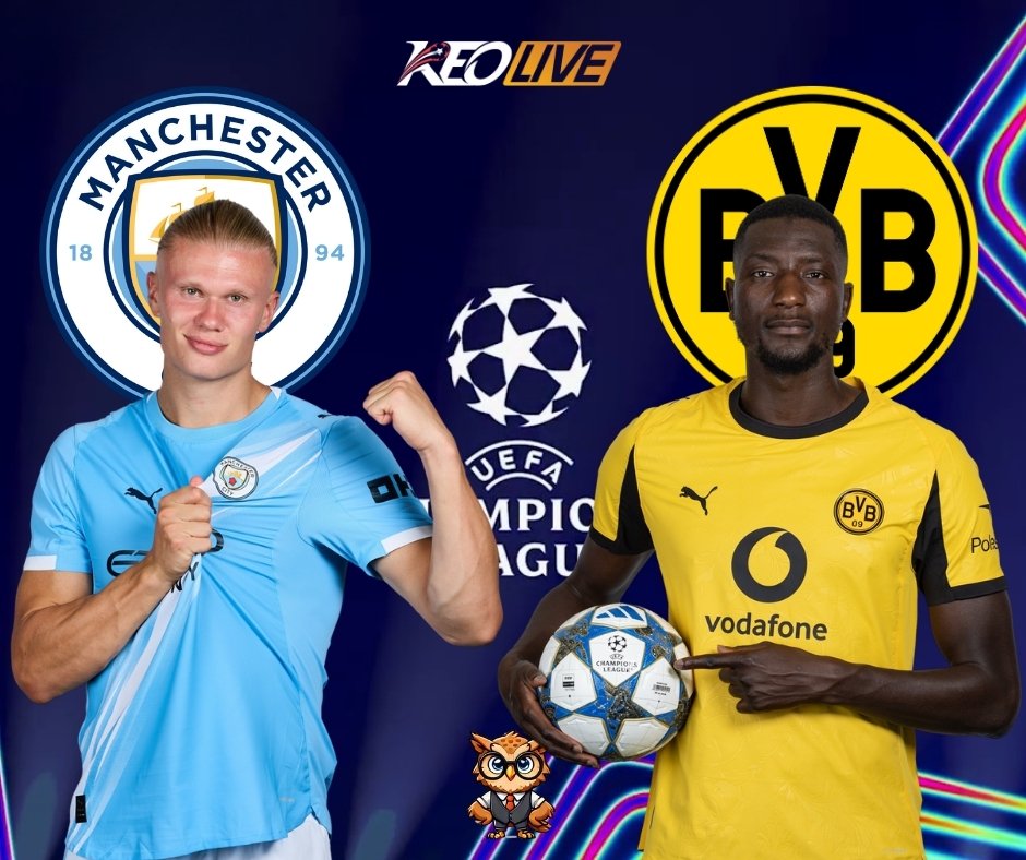 Manchester City vs Borussia Dortmund | Keolive