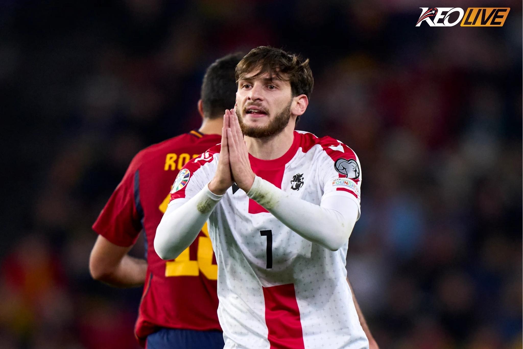 Một mình Khvicha là không đủ để gồng gánh Georgia tới World Cup | Keolive