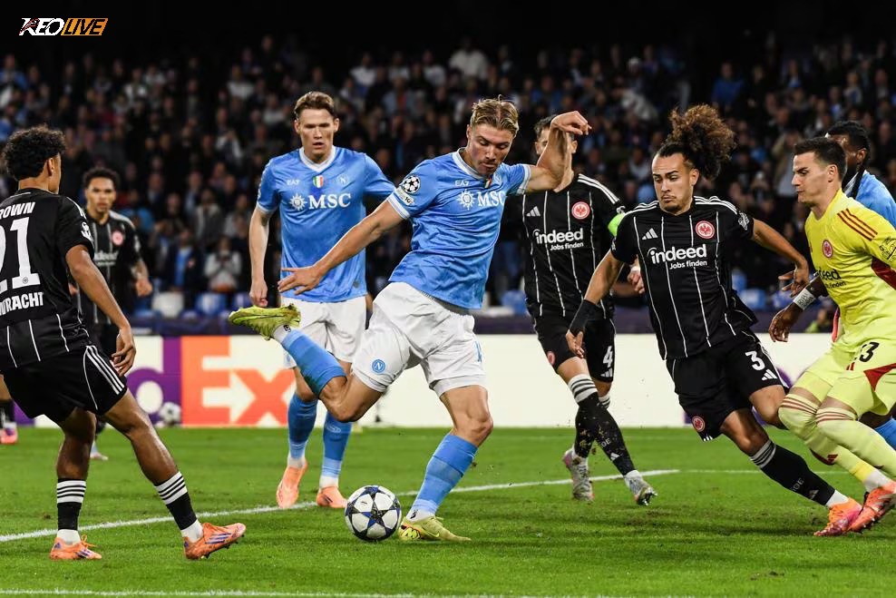 Cơ hội giành vé đi tiếp của Napoli chưa được đảm bảo | Keolive