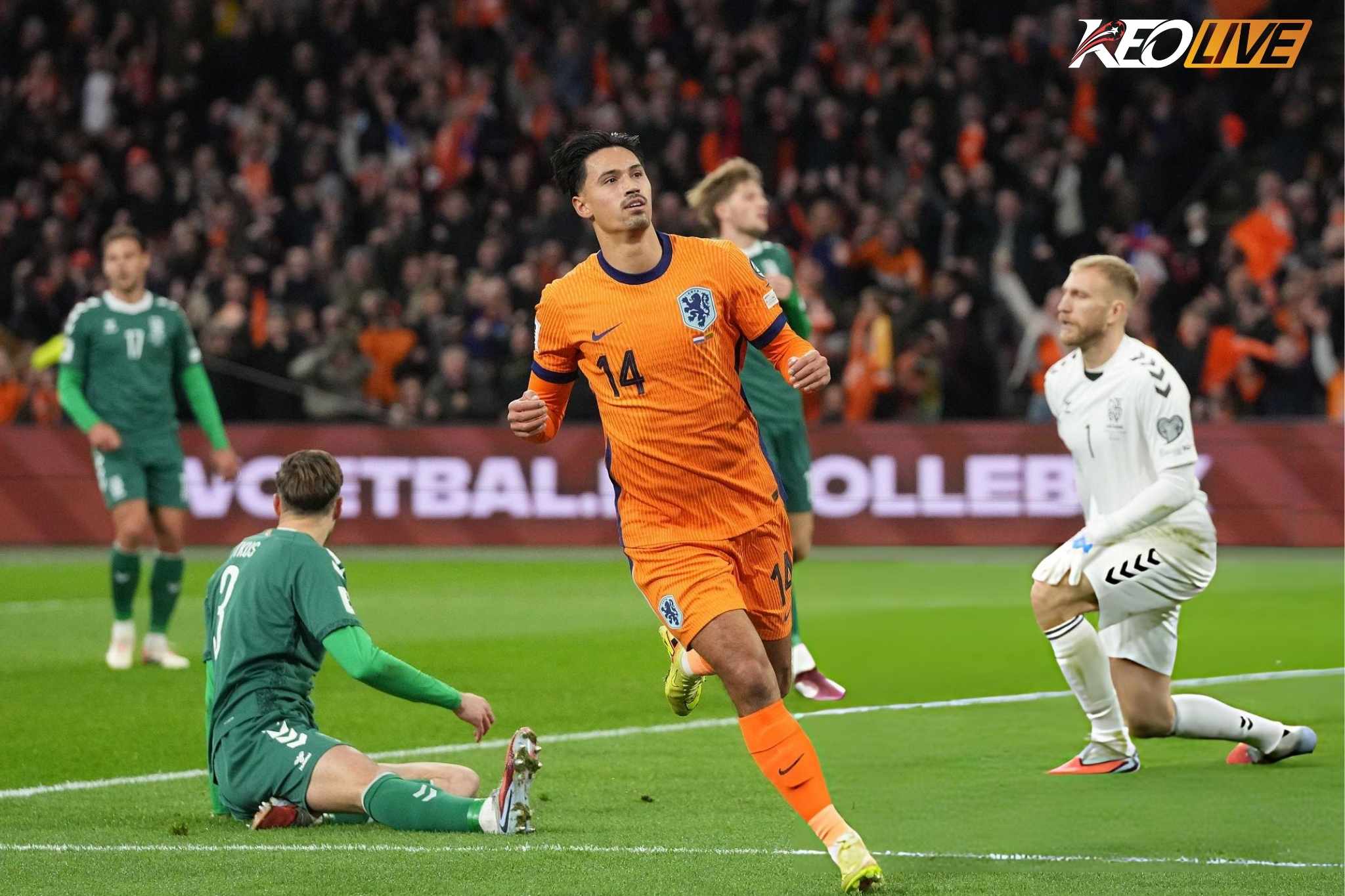 Reijnders lập công giúp Hà Lan có thế trận dễ dàng | Keolive