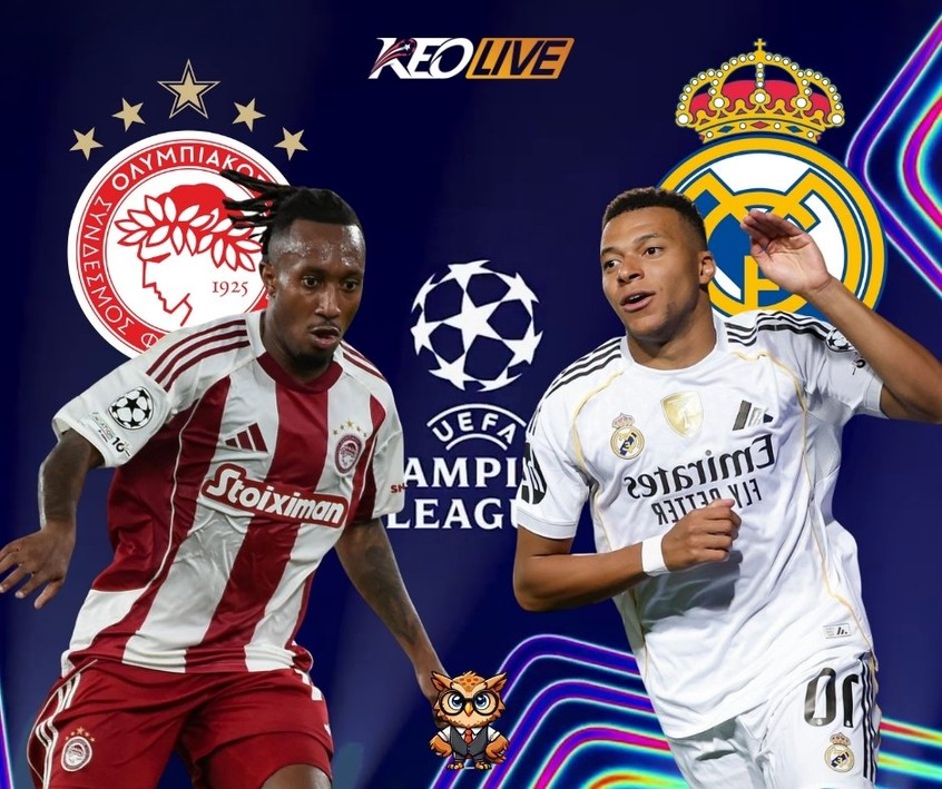 Olympiacos vs Real Madrid | Keolive