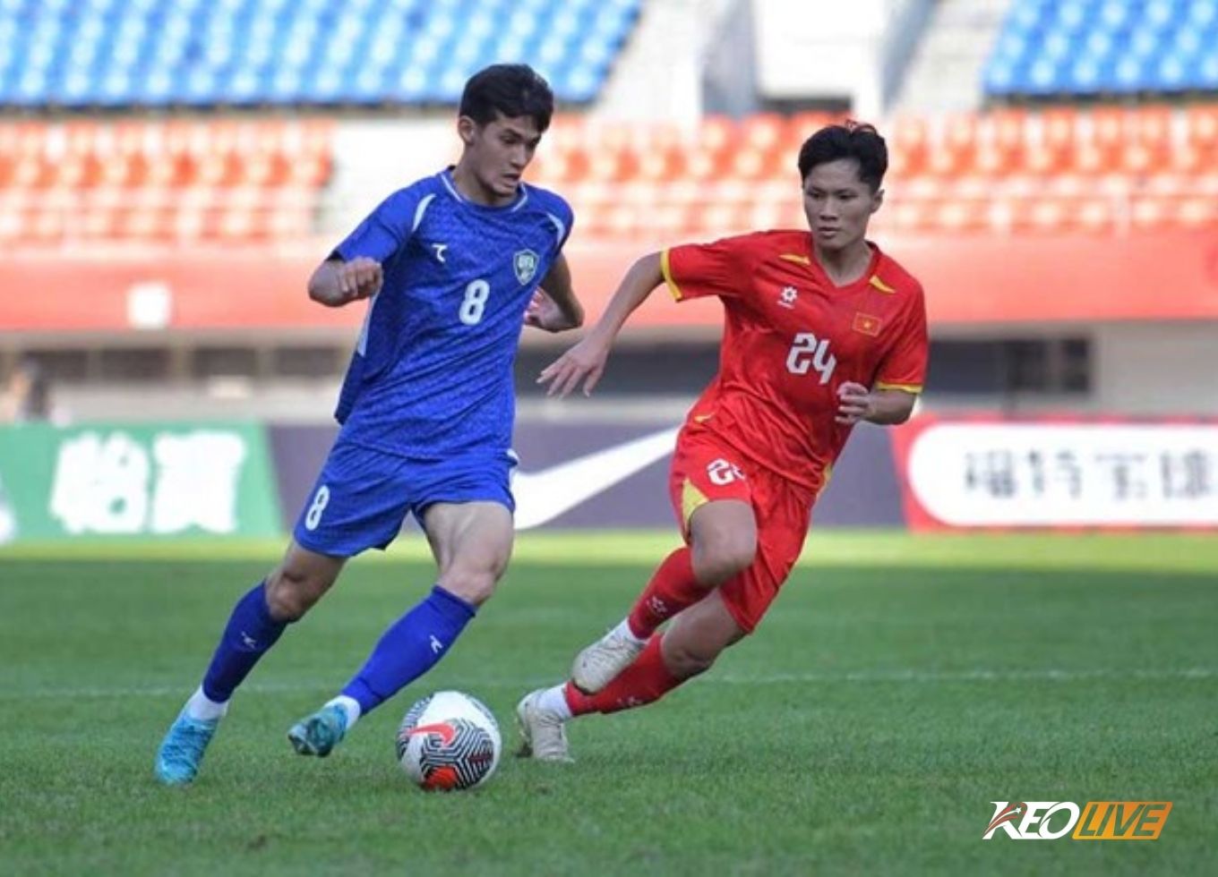 u22 vietnam vs u22 uzbekistan | Keolive