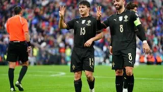 Hình ảnh cho bài Bồ Đào Nha 9-1 Armenia: Màn hủy diệt hoàn hảo đưa Selecão tới World Cup 2026