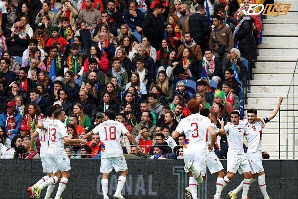 Bàn gỡ hòa 1-1 là tất cả những gì Armenia làm được trước khi bị hủy diệt | Keolive