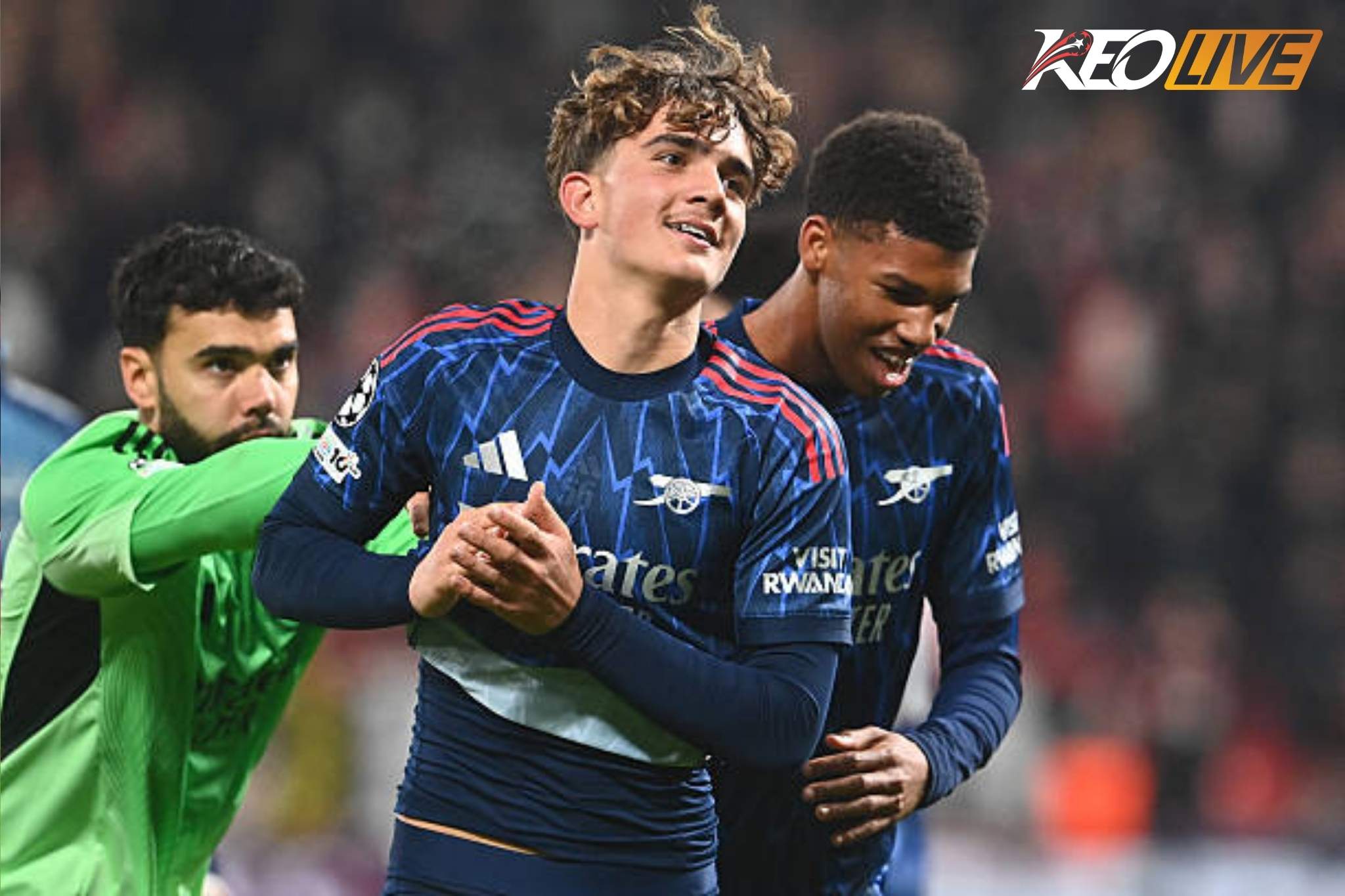 Những tài năng trẻ của Arsenal lần đầu được ra sân tại Champions League | Keolive