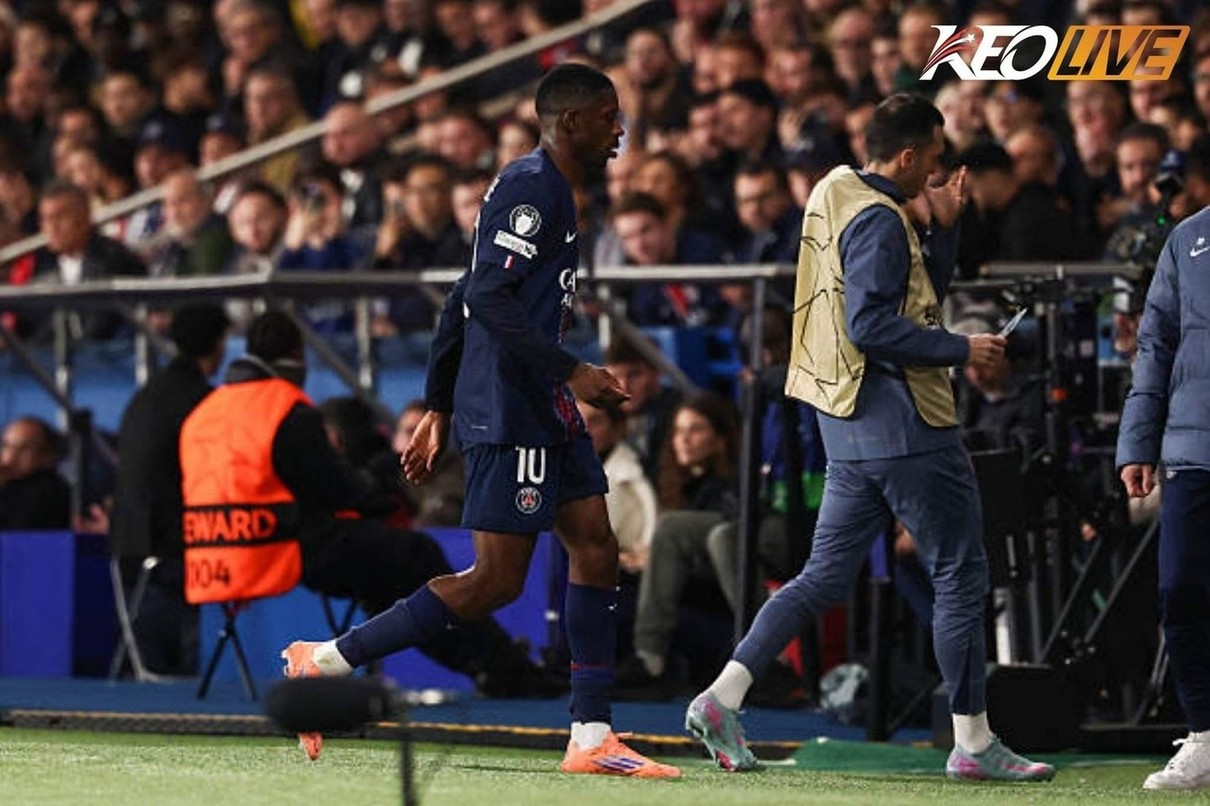 Chấn thương của Dembéle lại tái phát | Keolive