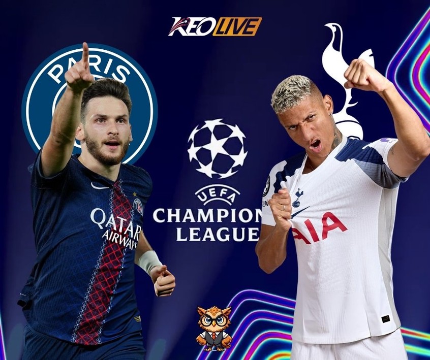 PSG vs Tottenham | Keolive