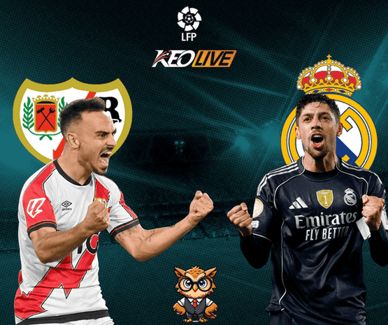 Rayo Vallecano vs Real Madrid | Keolive