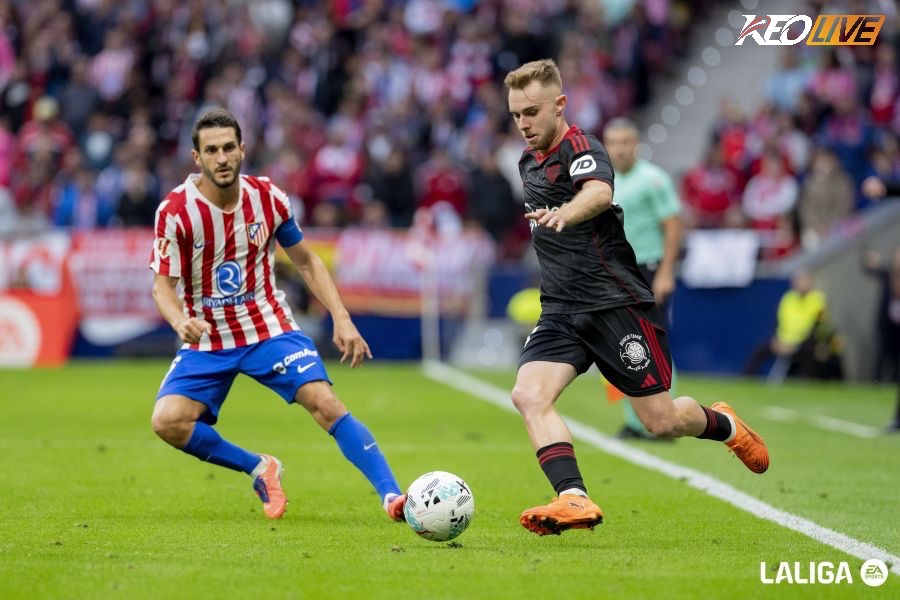 Sevilla để thua cách biệt trước Atletico ở vòng đấu trước | Keolive