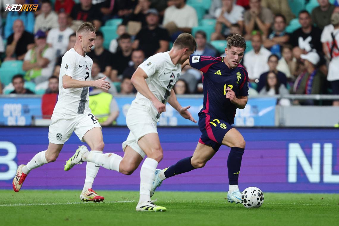 Thụy Điển để Slovenia cầm hòa đáng tiếc ở phút bù giờ | Keolive