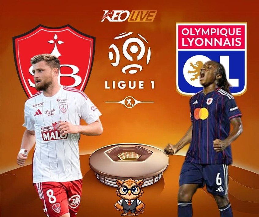 Trận đấu giữa Brest vs Lyon | Keolive