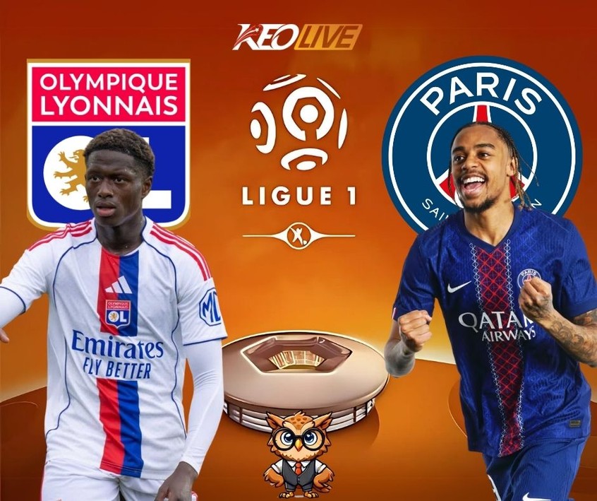Trận đấu giữa Lyon vs PSG | Keolive