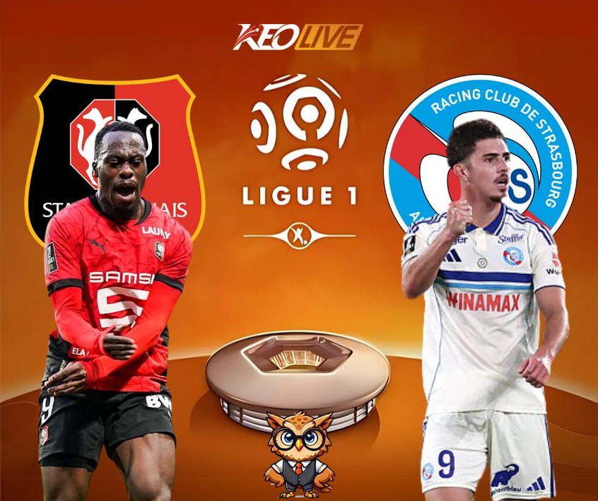 Trận đấu giữa Rennes vs Strasbourg | Keolive