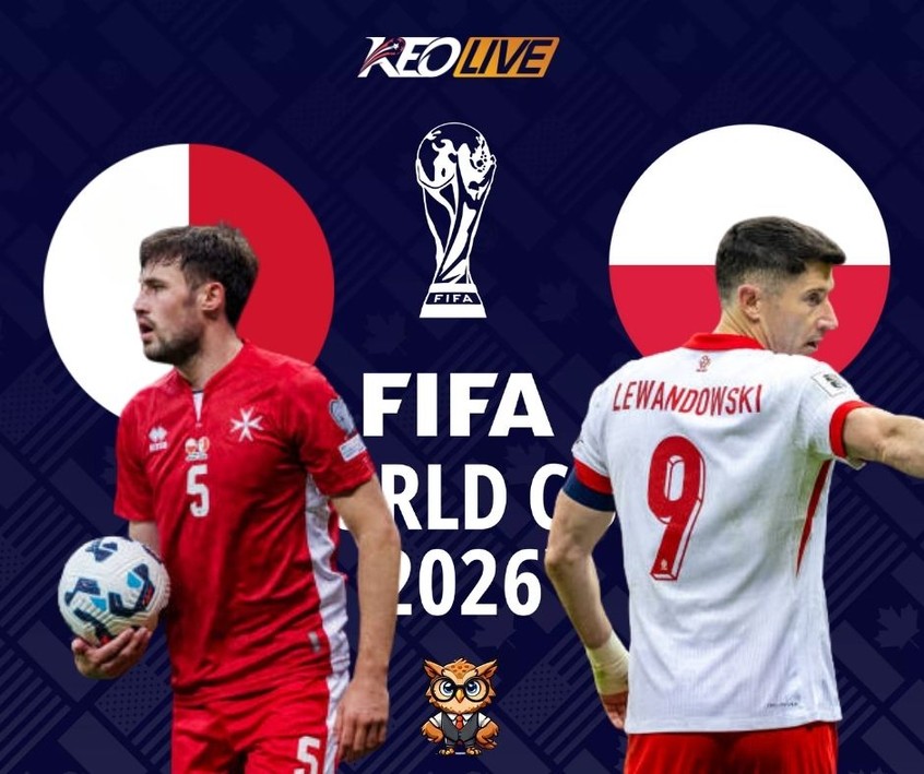 Trận đấu giữa Malta vs Ba Lan | Keolive