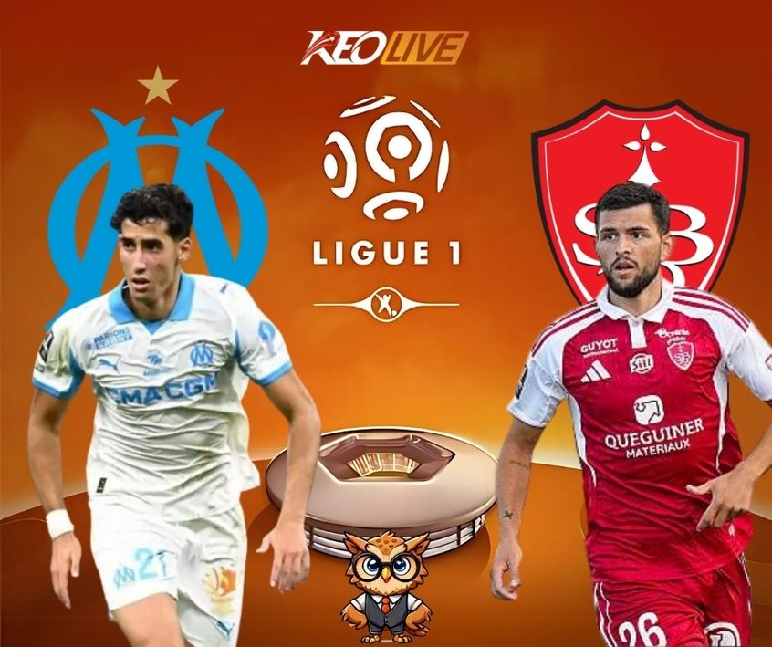 Trận đấu giữa Marseille vs Brest | Keolive