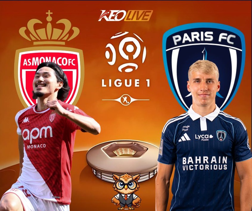 Trận đấu giữa Monaco vs Paris FC | Keolive