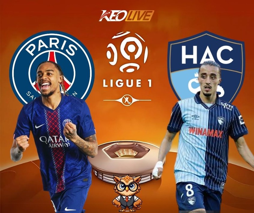 Trận đấu giữa PSG vs Le Havre | Keolive