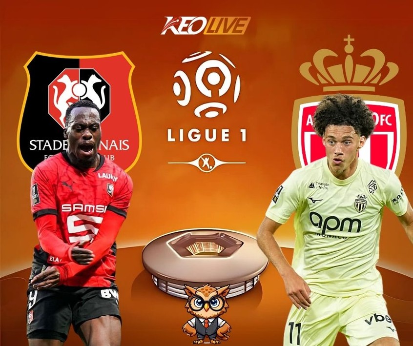 Trận đấu giữa Rennes vs Monaco | Keolive