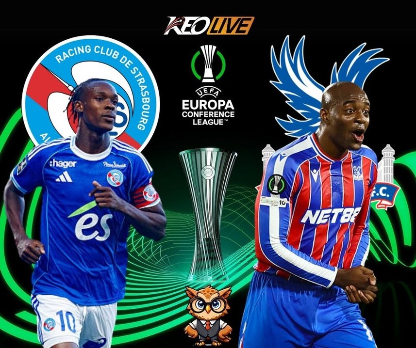 Trận đấu giữa Strasbourg vs Crystal Palace | Keolive