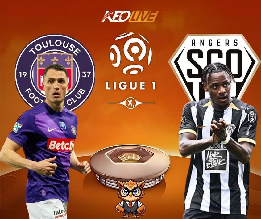 Trận đấu giữa Toulouse vs Angers | Keolive