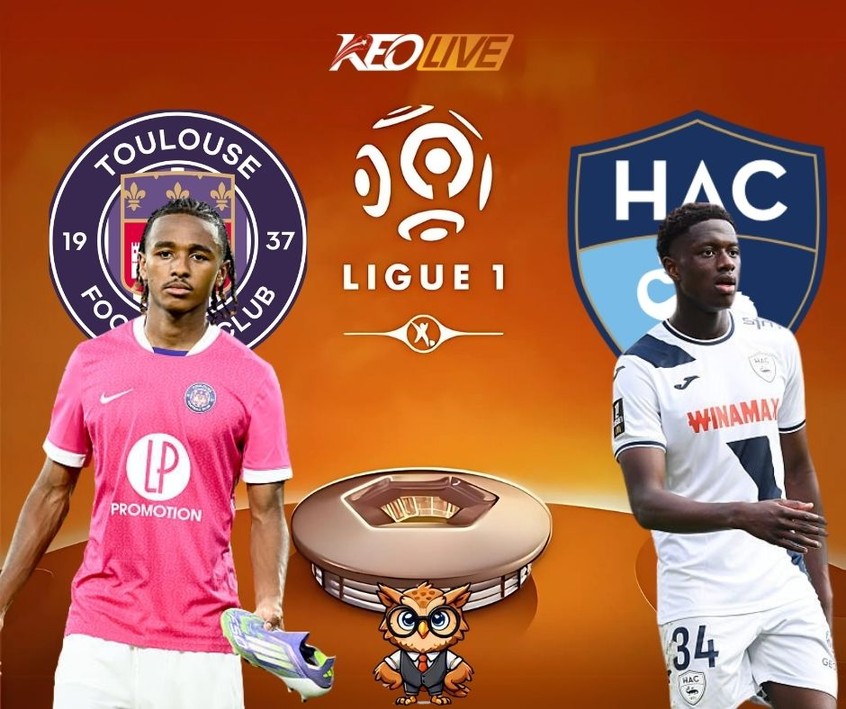 Trận đấu giữa Toulouse vs Le Havre | Keolive