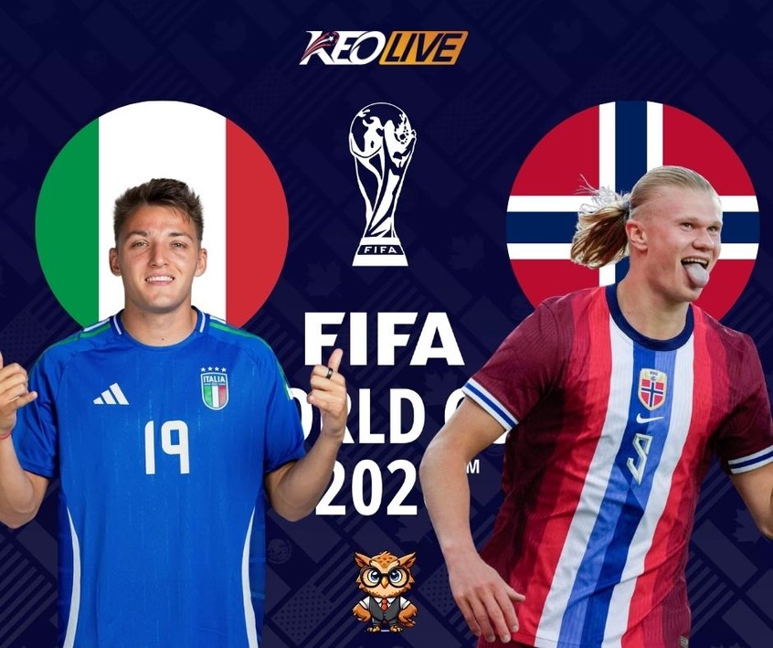 Trận đấu giữa Ý vs Na Uy | Keolive