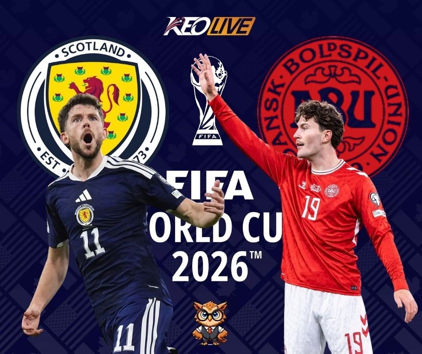 Trận quyết chiến giữa Scotland vs Đan Mạch | Keolive