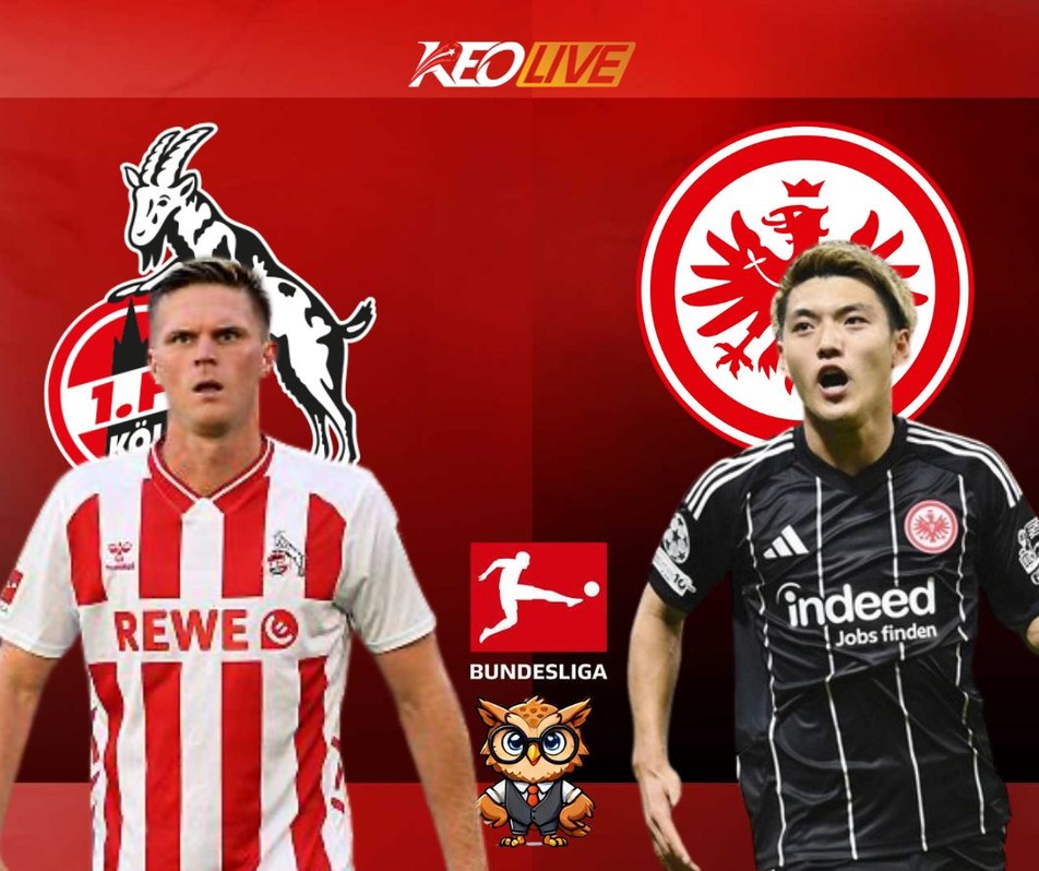 Trận đấu giữa FC Köln vs Eintracht Frankfurt | Keolive
