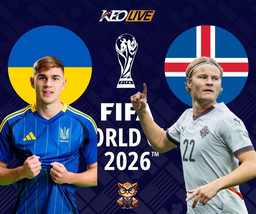 Cuộc so tài giữa Ukraine vs Iceland | Keolive