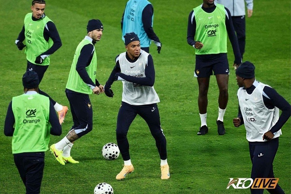 Mbappé cần tỏa sáng trong trận gặp Ukraine nếu muốn có thêm thời gian nghỉ ngơi | Keolive