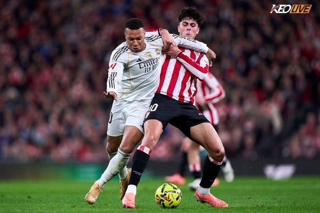 Dù Real có thi đấu thất thường thì Mbappé vẫn luôn là điểm sáng | Keolive