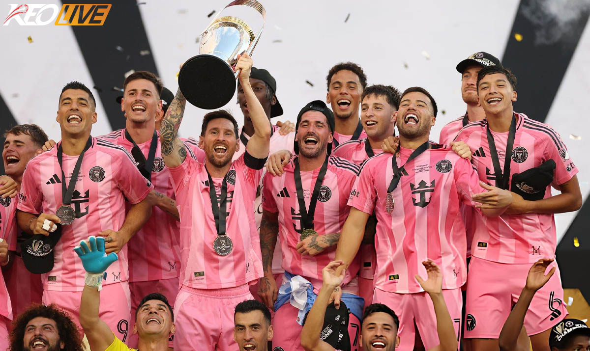 Inter Miami có danh hiệu lớn đầu tiên trong lịch sử CLB | Keolive