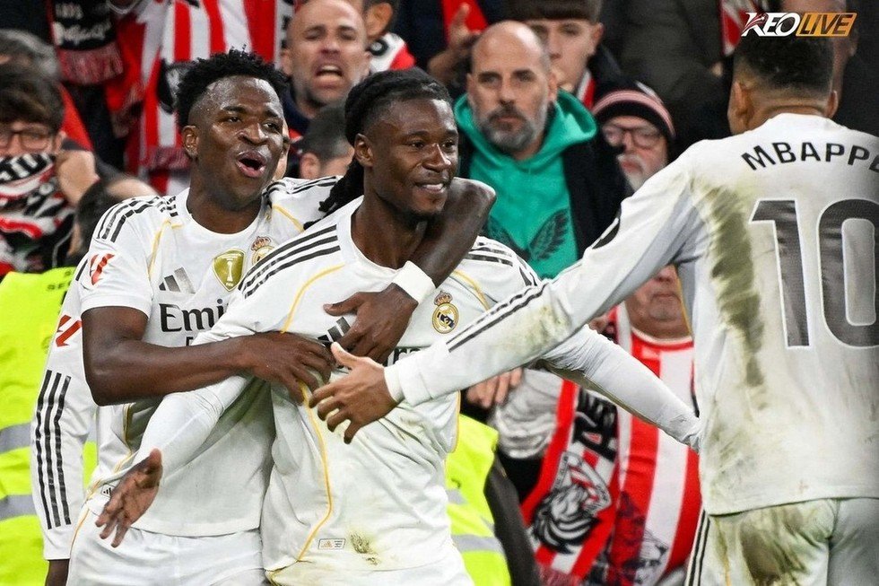 Camavinga ghi bàn nhân đôi cách biệt | Keolive