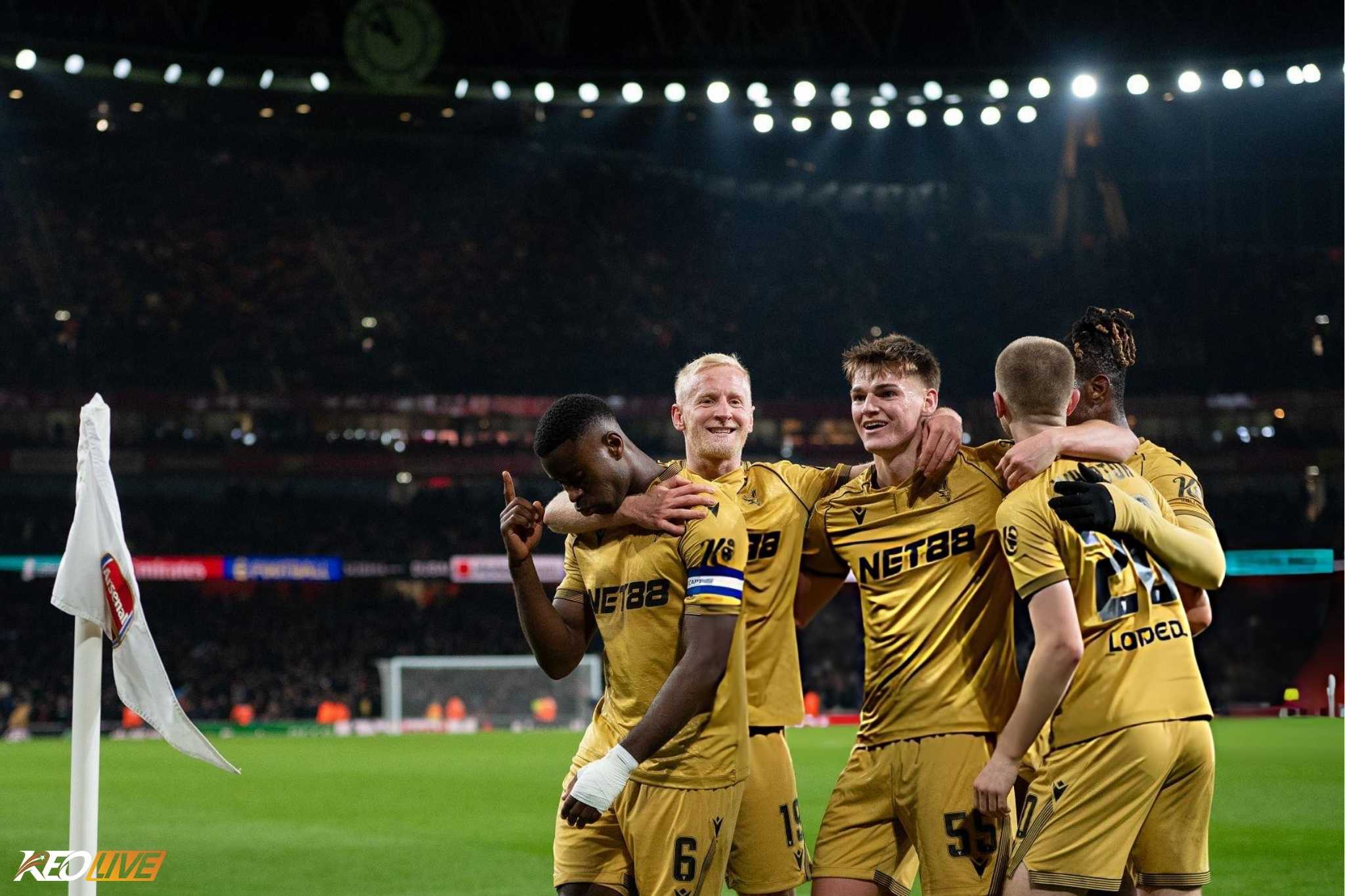 Guehi gỡ hòa ở phút bù giờ cho Palace | Keolive