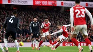 Hình ảnh cho bài Hiệp 2 bùng nổ, Arsenal đè bẹp Aston Villa tại Emirates