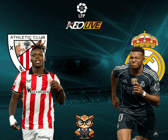 Athletic Club vs Real Madrid | Keolive